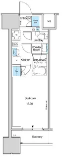 ルフォンブランシェ品川南大井【4階】の間取り