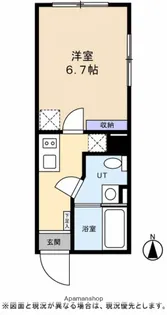 リュクス北品川【3階】の間取り