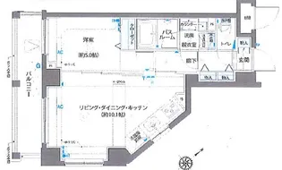 AELL蒲田南【6階】の間取り