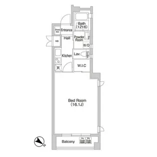 コンフォリア大森町【2階】の間取り