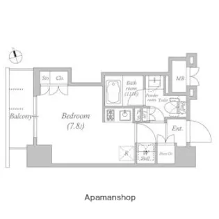 CORVAL大森【5階】の間取り