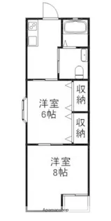 タウンハウス【305号室】の間取り