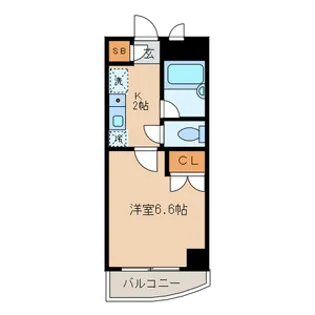 シンフォニー森ヶ崎【201号室号室】の間取り