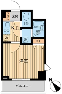アーデン駒沢大学【2階】の間取り