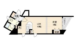 ドゥーエ学芸大学【9階】の間取り