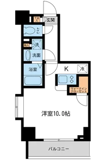 プライムアーバン住吉Ⅱ【2階】の間取り