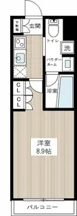 AXAS南蒲田ASYLCOURT【4階】の間取り