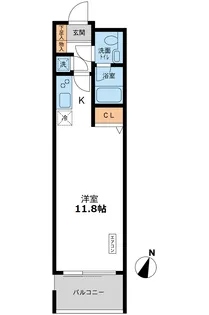 CASSIA目黒【3階】の間取り