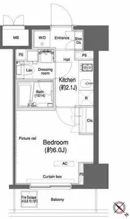 カスタリア大森Ⅱ【9階】の間取り