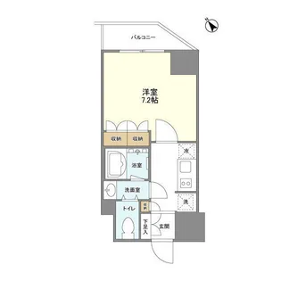 KURAMAE214【7階】の間取り