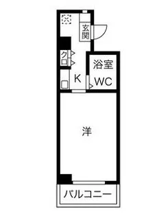 スカイコート川崎【405号室】の間取り