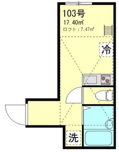 グラン・ポゾ大井町【1階】の間取り