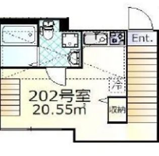 メゾンドオーブ【2階】の間取り