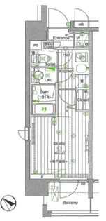 ガーラ・グランディ五反田【4階】の間取り