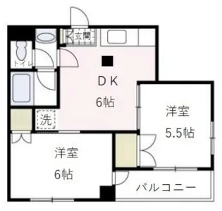 ミキハウス【303号室号室】の間取り