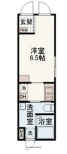 タスキリシェス南品川WEST【5階】の間取り
