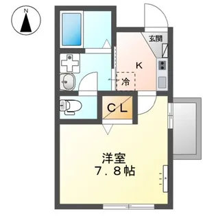 プリムローズ【3階】の間取り
