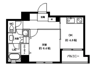 ラクラス田原町【11階】の間取り