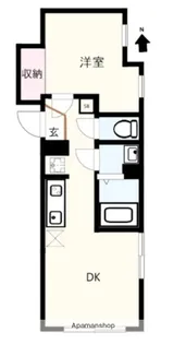 東京都大田区大森東1丁目【マンション】の間取り