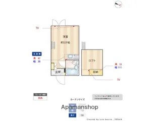 MY PLAN 西中延【2階】の間取り