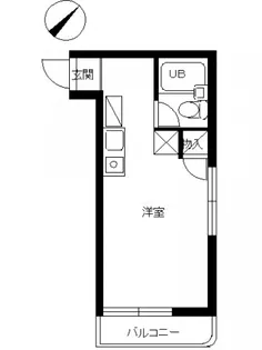 スカイコート南砂町【205号室号室】の間取り