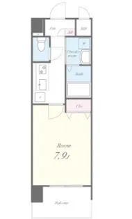 エ リヴィエール【11階】の間取り