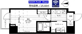 ステージファースト秋葉原【4階】の間取り