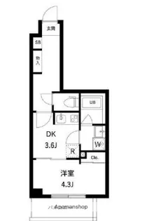 アーバンパーク蒲田南Ⅰ【1階】の間取り