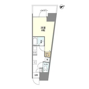 ORSUS OIMACHI【12階】の間取り