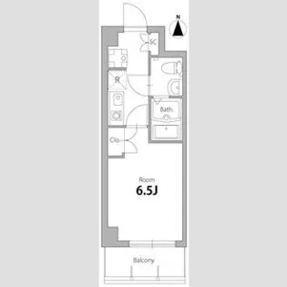 ルポール北加瀬【1階】の間取り
