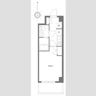 ルポール北加瀬【2階】の間取り