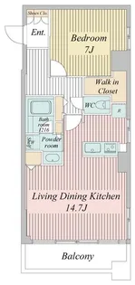 ドゥーエ清澄白河【4階】の間取り