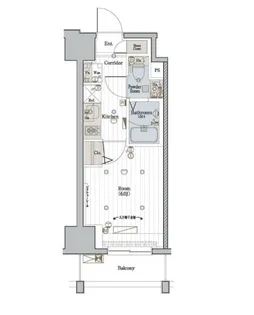 メイクスデザイン川崎Ⅱ【2階】の間取り