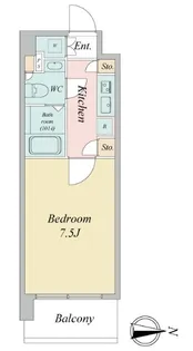LASANTE木場公園【8階】の間取り