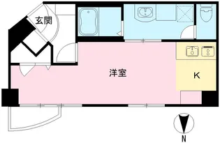 パークナードフィット田園調布【1階】の間取り