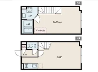 PASEO大崎【4階】の間取り