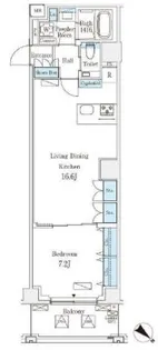 オーパスレジデンス南青山【3階】の間取り
