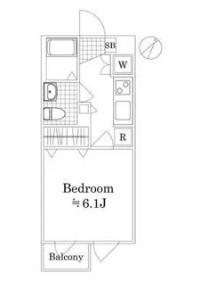 ステージグランデ田園調布アジールコート【1階】の間取り