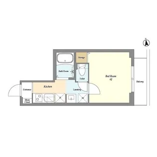 CASA DE PAZ KAMATA【3階】の間取り