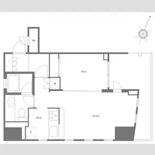 エムジー目黒駅前【4階】の間取り