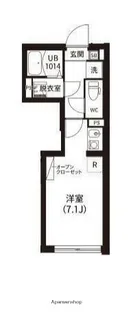 レピュア南大井レジデンス【4階】の間取り