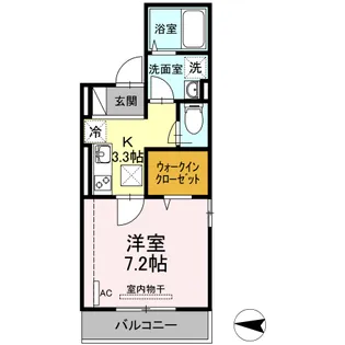 エスペランサ311【1階】の間取り