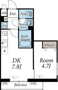 AVENIR【2階】の間取り