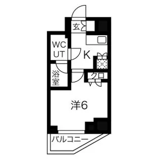 スパシエ アコルデ 横浜【4階】の間取り