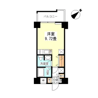 1Rの間取り画像