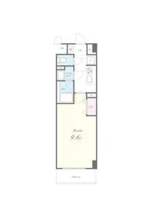 マークス桜【2階】の間取り