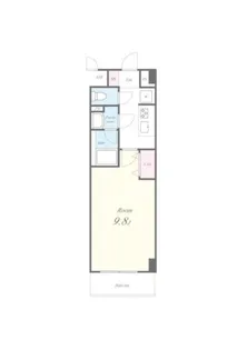 マークス桜【3階】の間取り