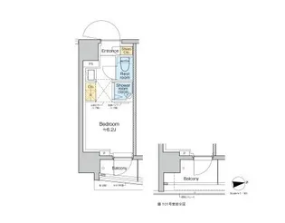 TOMORE品川中延【5階】の間取り