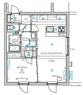 MIND KOJIYA【4階】の間取り