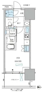 パークアクシス西大島コンフォートスクエア【4階】の間取り